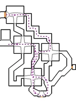 Maze route of f1m6-356