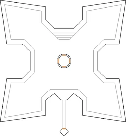 Map of E3M8