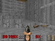 One of many shotguns in DM1.WAD from Maximum Doom.
