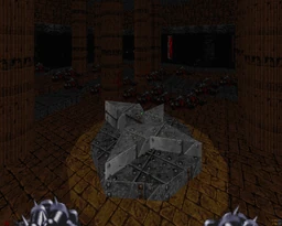 The star telling the player which room to visit