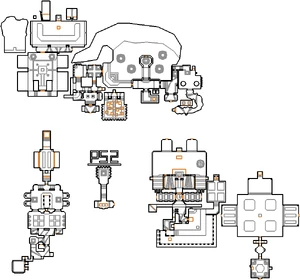 Automap view of MAP31: Killer Colours