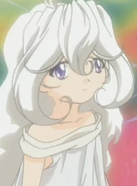 Aura's first appearance at her awakening. (.hack//SIGN)