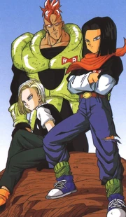 Androids #16, #17, and #18