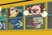 The retarded Drawn Together cast (DVD version).