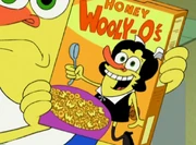 Wooldoor's cereal box.