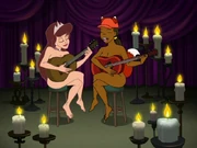 Clara and Foxxy perform.