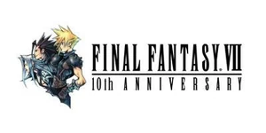El logo del Final Fantasy VII 10th Anniversary.