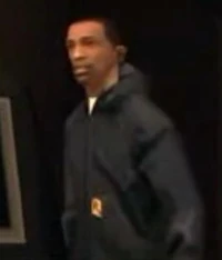 Carl Johnson en Liberty City, en Grand Theft Auto: San Andreas The Introduction.