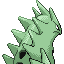 Imagen posterior de Tyranitar en la tercera generación