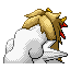 Imagen posterior de Entei en la tercera generación