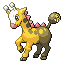 Imagen de Girafarig en Pokémon Rojo Fuego y Verde Hoja
