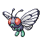 Imagen de Butterfree en Pokémon Rojo Fuego y Verde Hoja