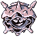 Imagen de Cloyster en Pokémon Rojo y Azul