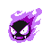 Imagen de Gastly en Pokémon Amarillo