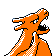Imagen posterior de Charizard en la segunda generación