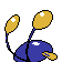 Imagen posterior de Chinchou en la segunda generación