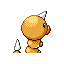 Imagen posterior de Weedle en la tercera generación