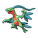 Imagen de Grovyle macho o hembra en Pokémon Diamante y Perla
