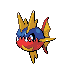 Imagen de Carvanha en Pokémon Esmeralda