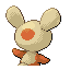 Imagen posterior de Spinda en la tercera generación
