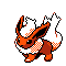 Imagen de Flareon en Pokémon Cristal