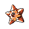 Imagen de Staryu en Pokémon Rojo y Azul