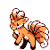 Imagen de Vulpix en Pokémon Rojo y Azul