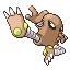 Imagen de Hitmonlee en Pokémon Rubí y Zafiro