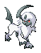 Imagen de Absol en Pokémon Esmeralda