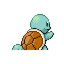 Imagen posterior de Squirtle en la tercera generación