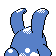 Imagen posterior de Azumarill en la segunda generación