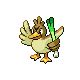 Imagen de Farfetch'd macho o hembra en Pokémon Diamante y Perla