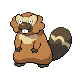 Imagen de Bibarel hembra en Pokémon Platino
