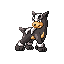 Imagen de Houndour en Pokémon Rubí y Zafiro