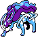 Imagen de Suicune en Pokémon Plata
