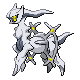 Arceus tipo acero