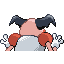 Imagen posterior de Mr. Mime en la tercera generación