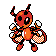 Imagen de Ledian en Pokémon Oro