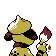 Imagen posterior de Smeargle en la segunda generación