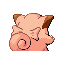 Imagen posterior de Clefairy en la tercera generación