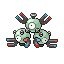 Imagen de Magneton en Pokémon Rojo Fuego y Verde Hoja