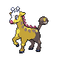 Imagen de Girafarig hembra en Pokémon Platino