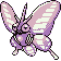 Imagen de Venomoth en Pokémon Verde