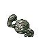 Imagen de Geodude en Pokémon Cristal