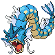 Imagen de Gyarados hembra en Pokémon Platino