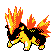 Imagen de Quilava en Pokémon Oro