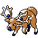 Imagen de Stantler en Pokémon Plata
