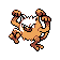 Imagen de Mankey en Pokémon Plata