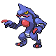 Imagen de Toxicroak hembra en Pokémon Platino
