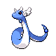 Imagen de Dragonair macho o hembra en Pokémon Platino
